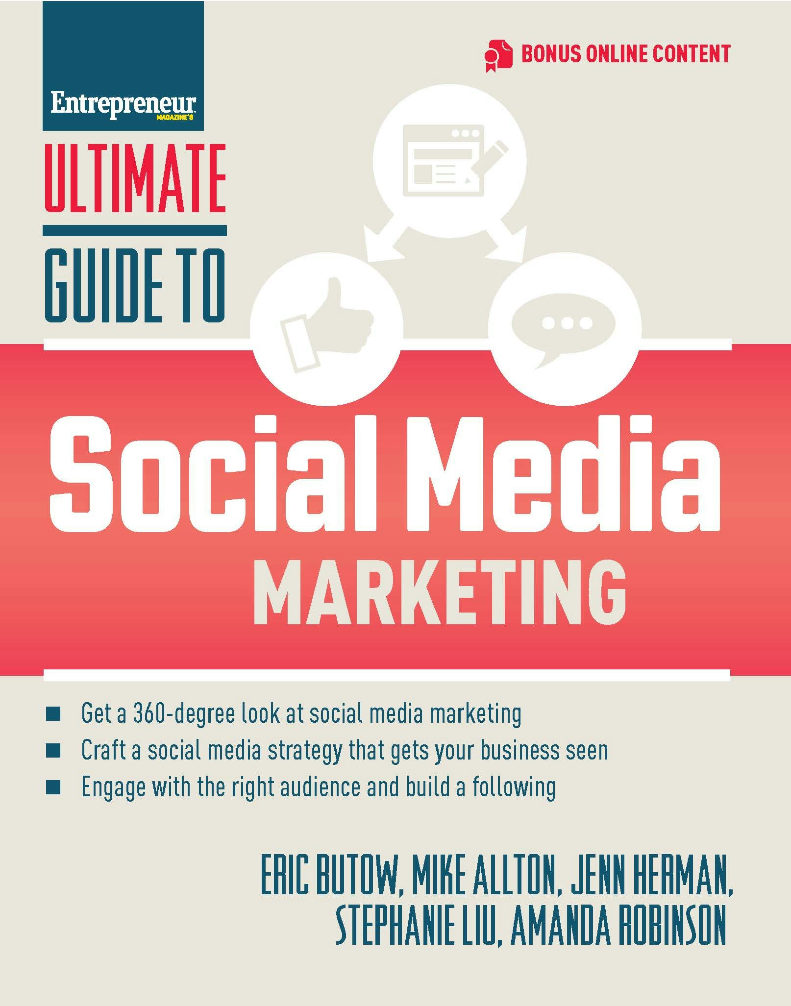 Entrepreneur Bookstore - Ultimate Guide To Social Media Marketing